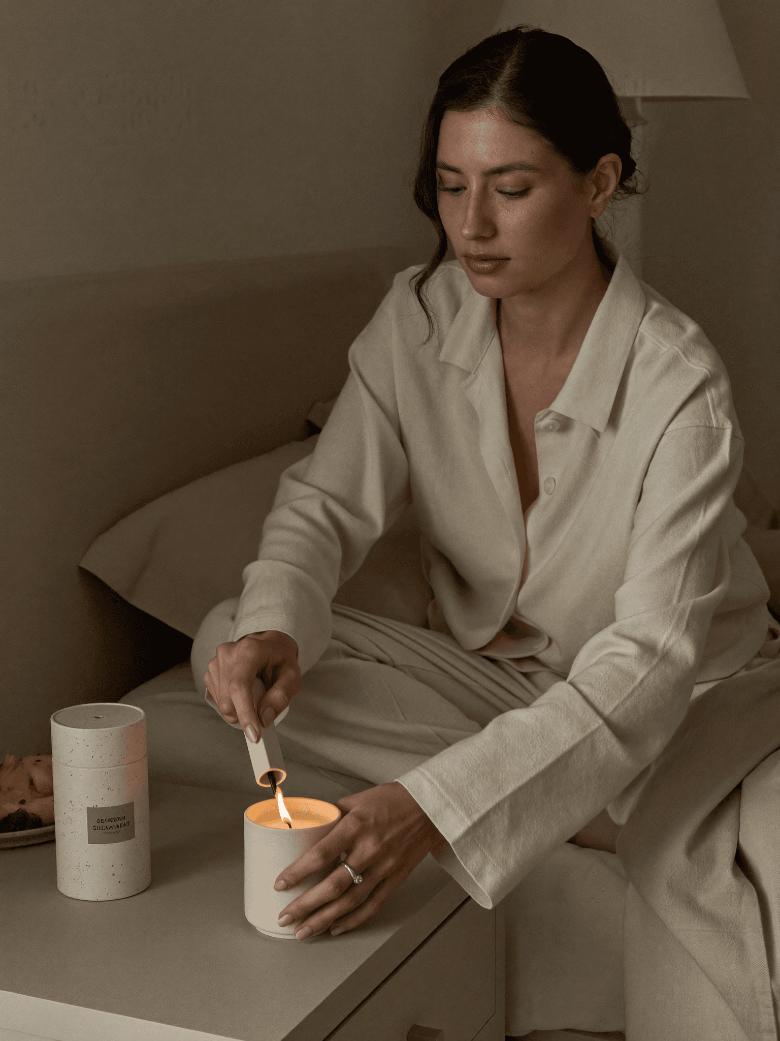 Candle lit for one