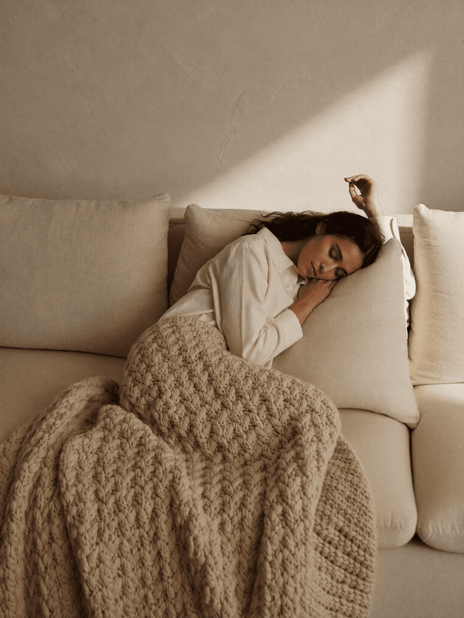 The nap she postponed